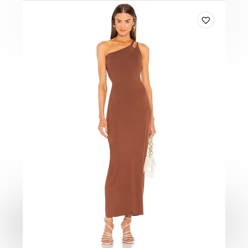 Ronny Kobo Nalda Knit Dress in Chocolate